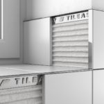 12mm Chrome Square Edge Metal Trim