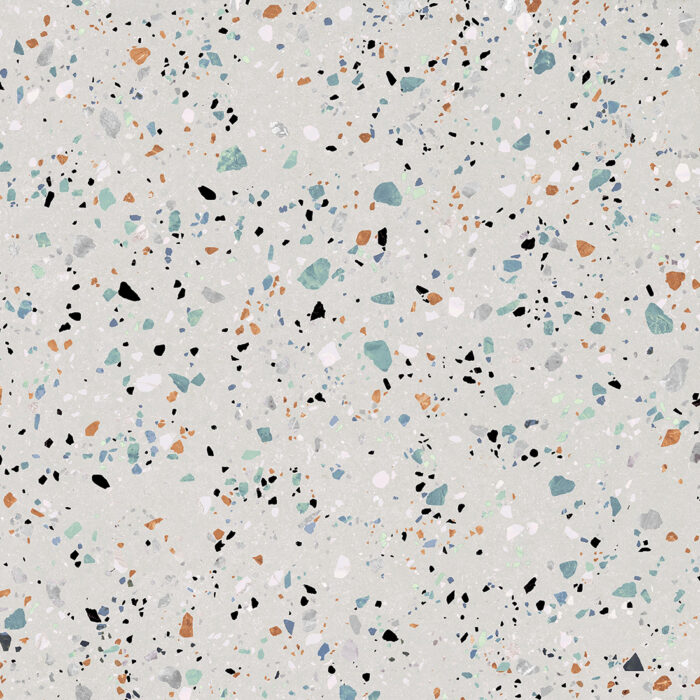 Terrazzo Gobi 60x60 Bianco Matt - Image 2