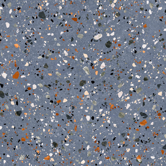 gobi_60x60_blue_2 Terrazzo Gobi 60x60 Blue Matt - Image 1