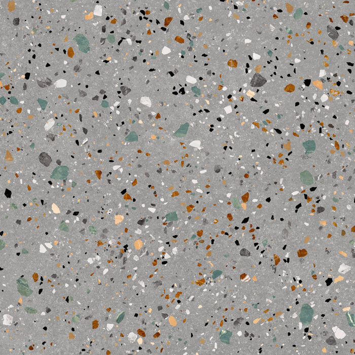Terrazzo Gobi 60x60 Grigio Matt - Image 2