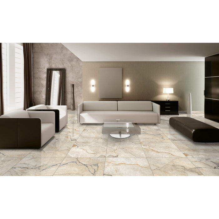 marmo_silvestre_beige_roomset_1 Marm Silvestre 60x60 Beige Polished - Image 1