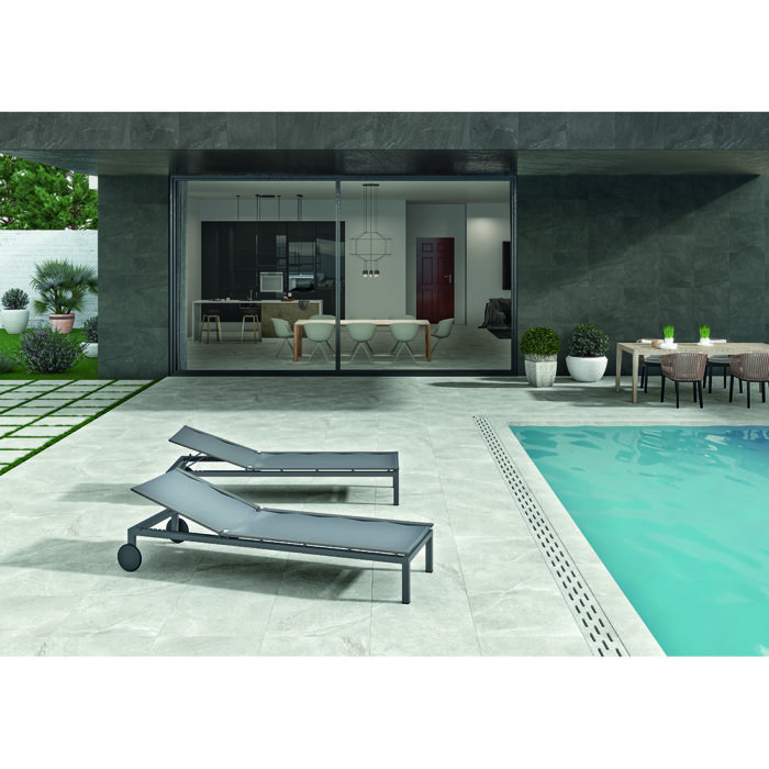 The Rock 60x60x2 Grey Matt R11 - Image 2