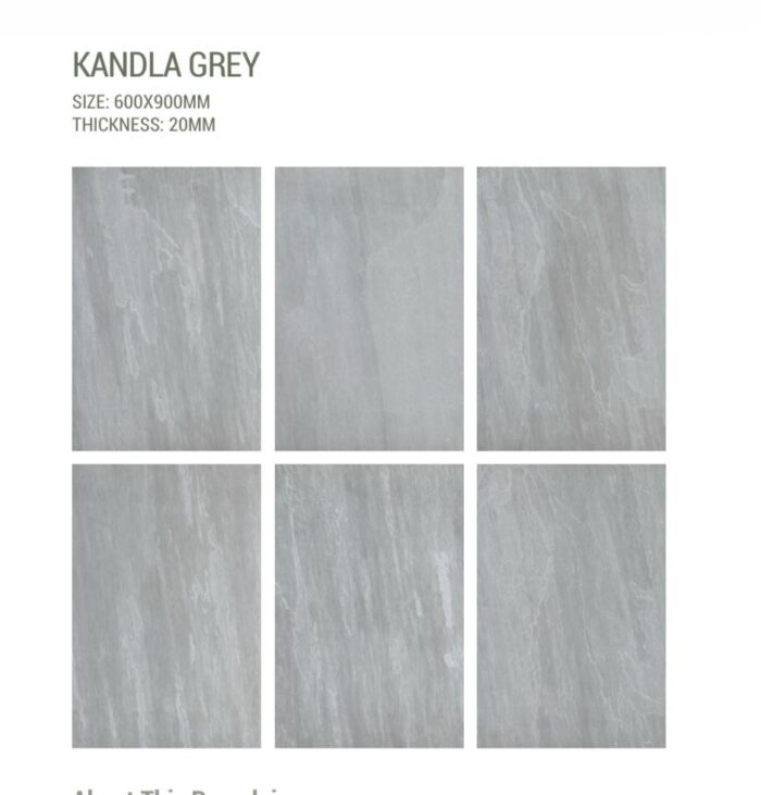 Kandla Grey Porcelain Paving 600x900 | 20mm Outdoor Slabs UK